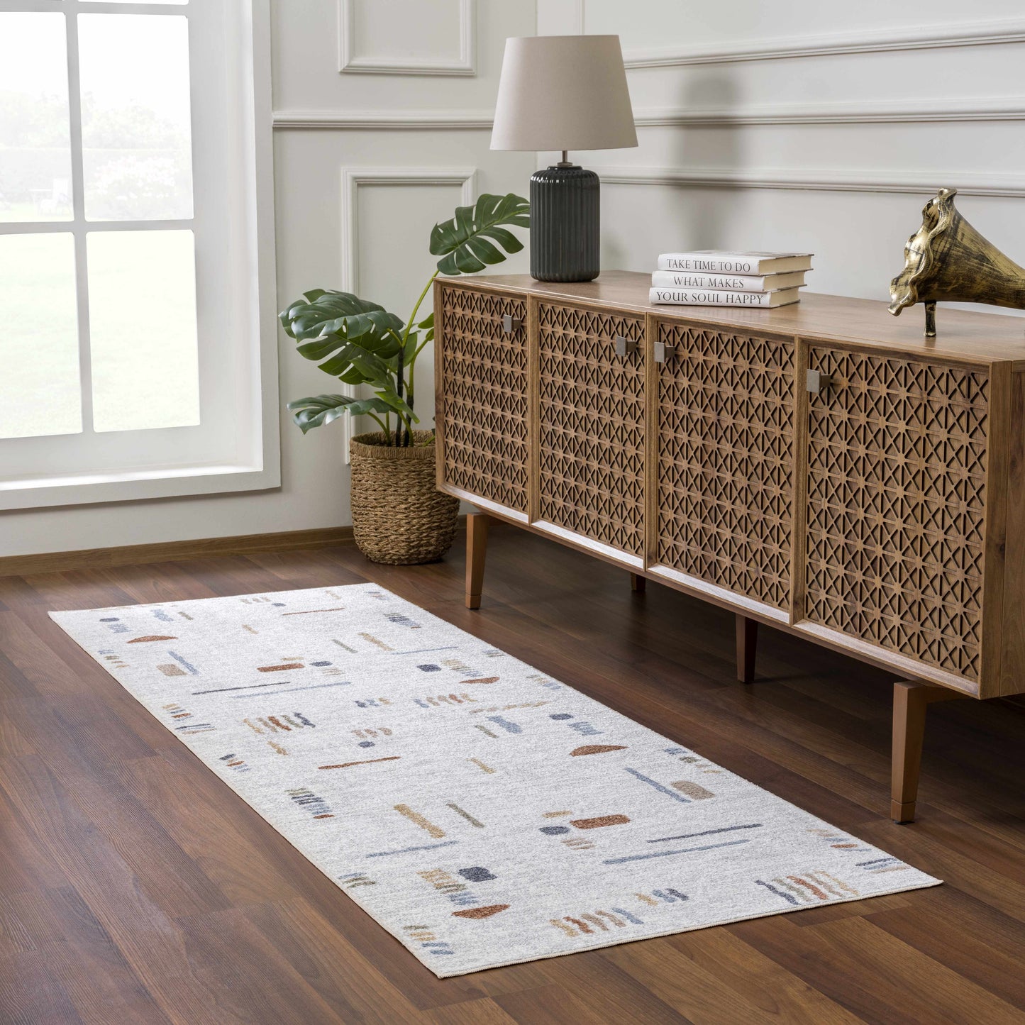Arnon Luxe Washable Area Rug