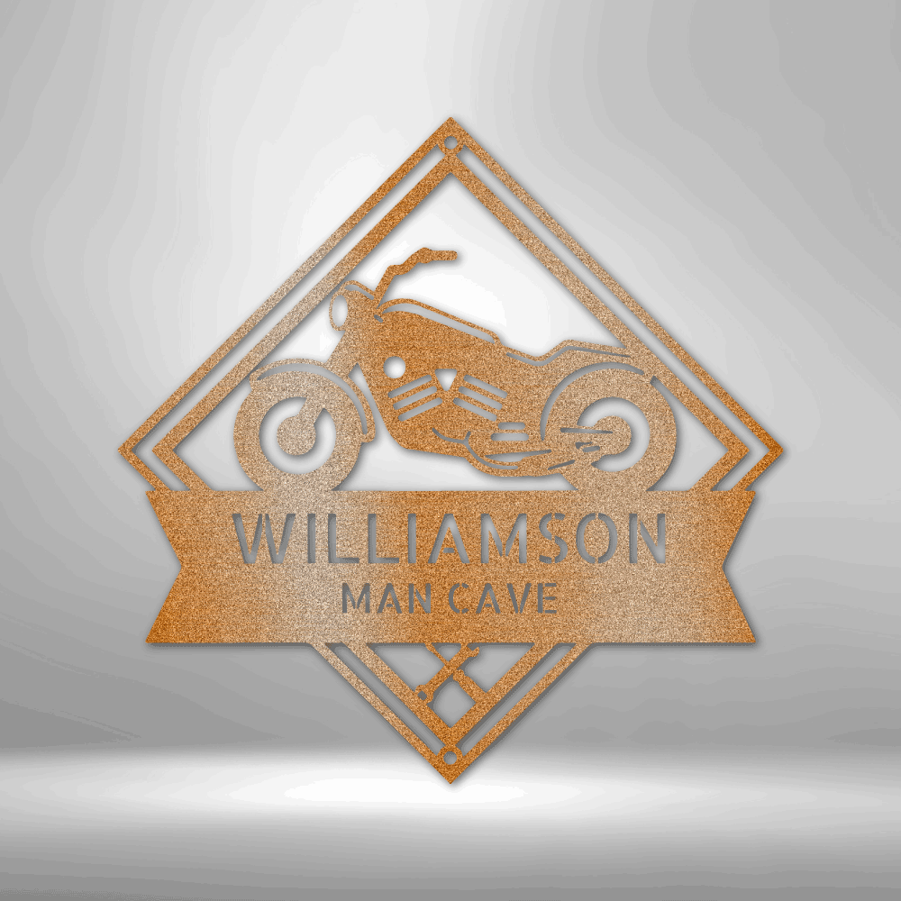 Born to Be Wild Metal Sign - Personalized Free Spirit Wall Art