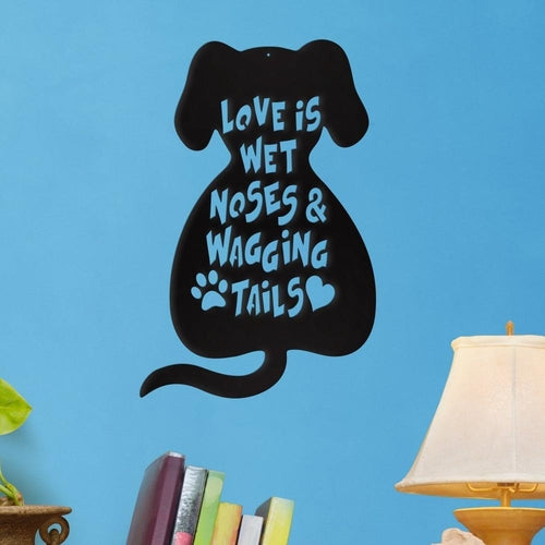 Wet Noses Metal Wall Art - Dog Lover Pet Parent Decor Gift