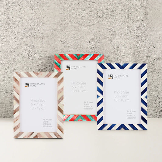 Bright Ideas Collection Picture Frames Combo Pack of 3 - 5x7
