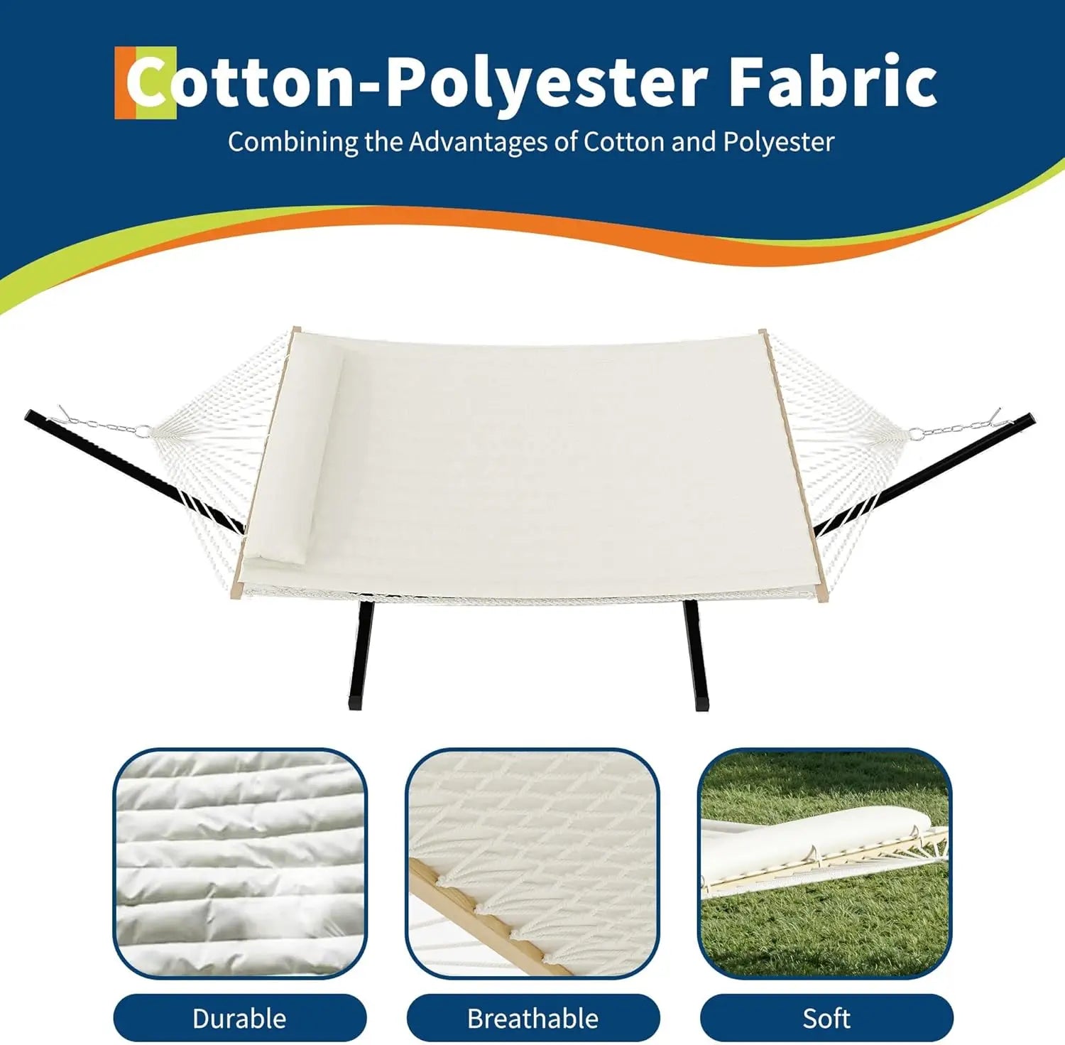 Adventure Duo: Heavy-Duty Double Hammock Set