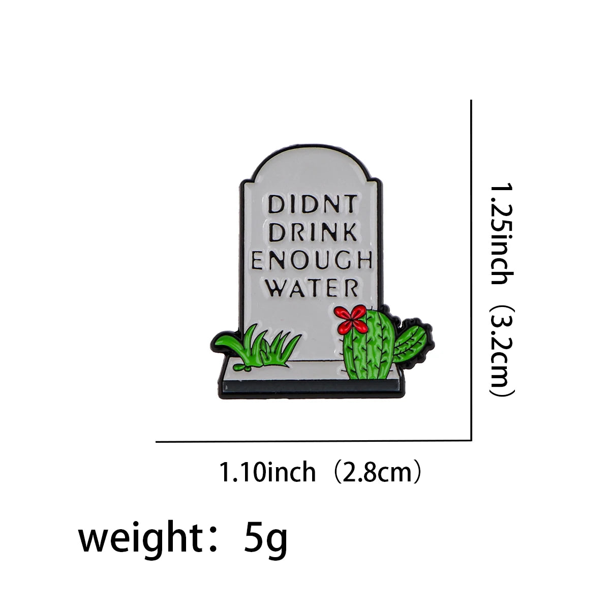 Brew-tiful Quotes Coffee Enamel Pin – Funny Brooch Badge