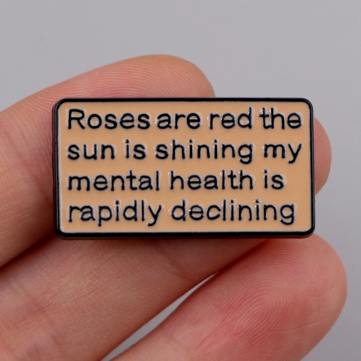 Brew-tiful Quotes Coffee Enamel Pin – Funny Brooch Badge