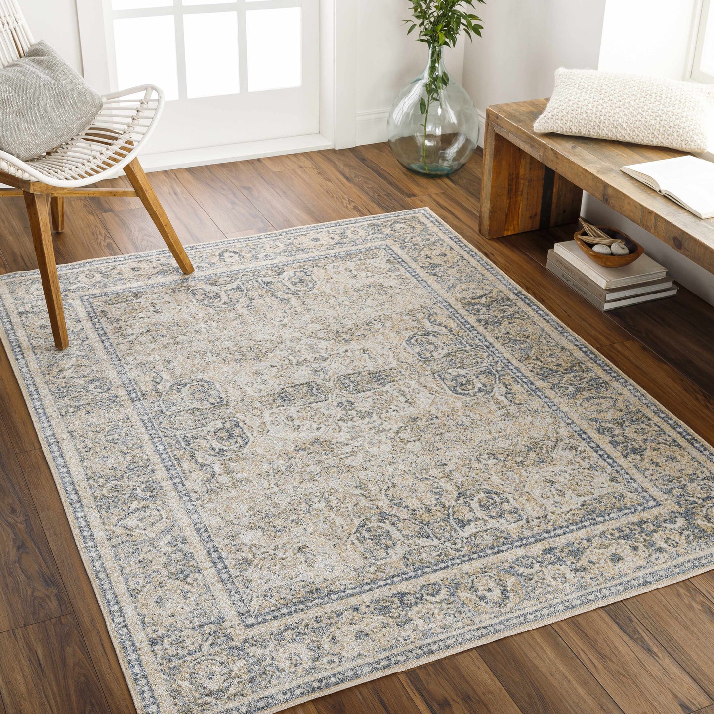 Arias Luxe Washable Area Rug