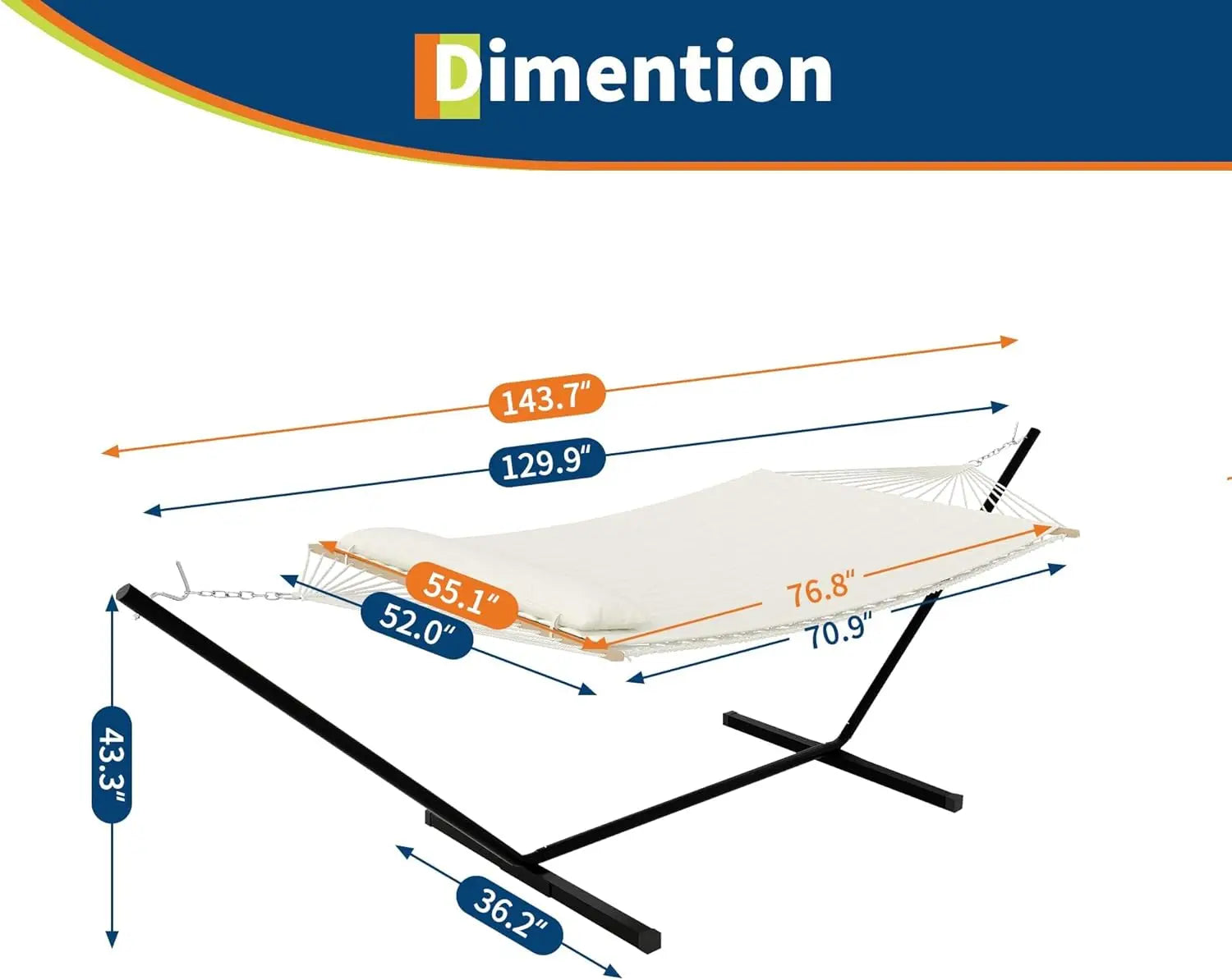 Adventure Duo: Heavy-Duty Double Hammock Set
