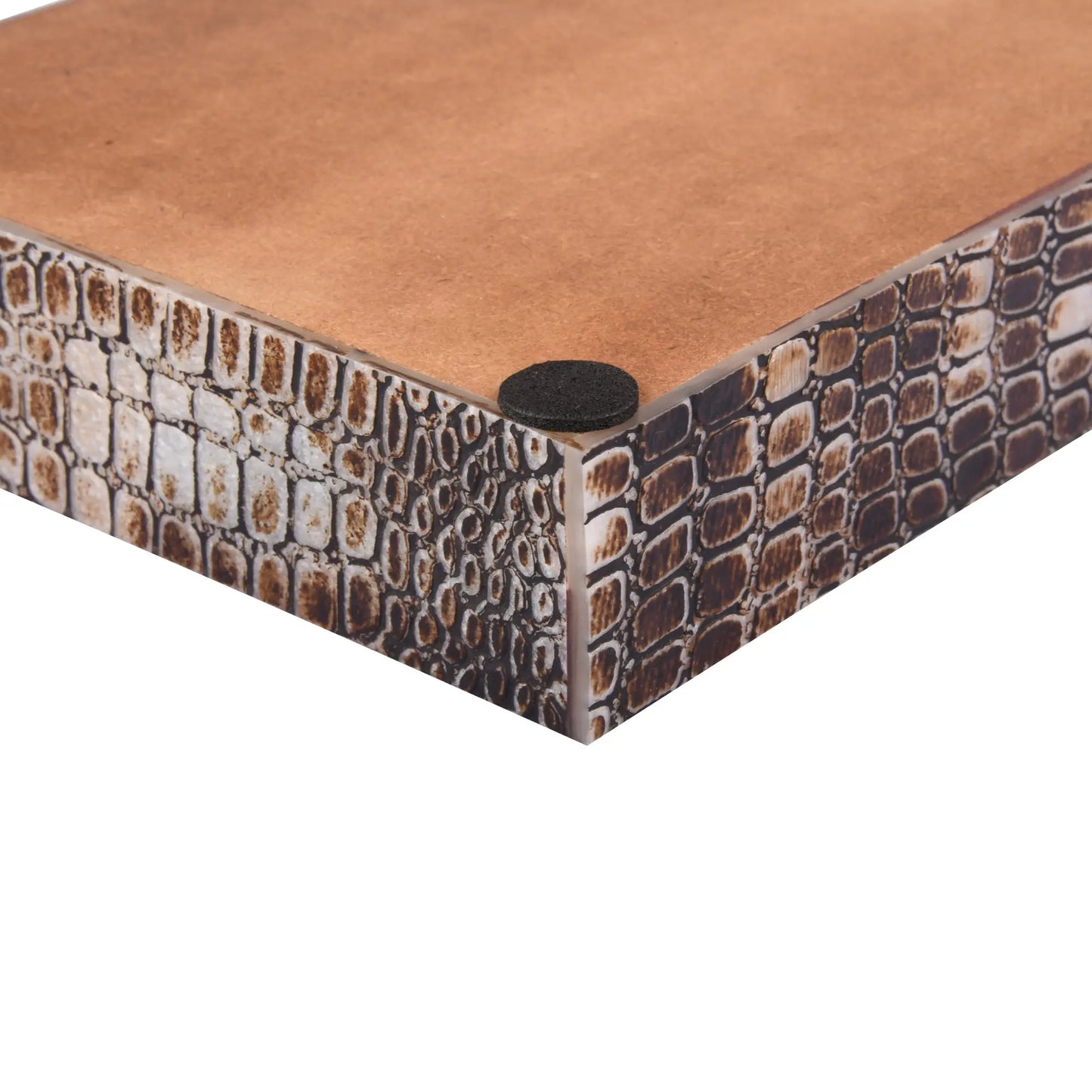 Vanity Trays Parlour Snap Pattern Bone Inlay Collection in 10x6