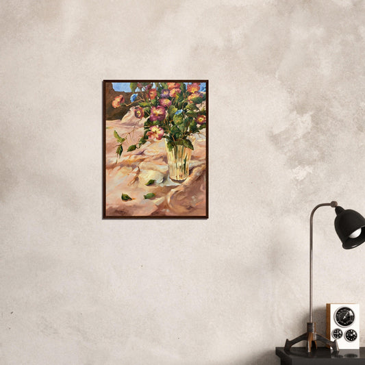 Bloom Still Life Art Print by Barbara Cleary