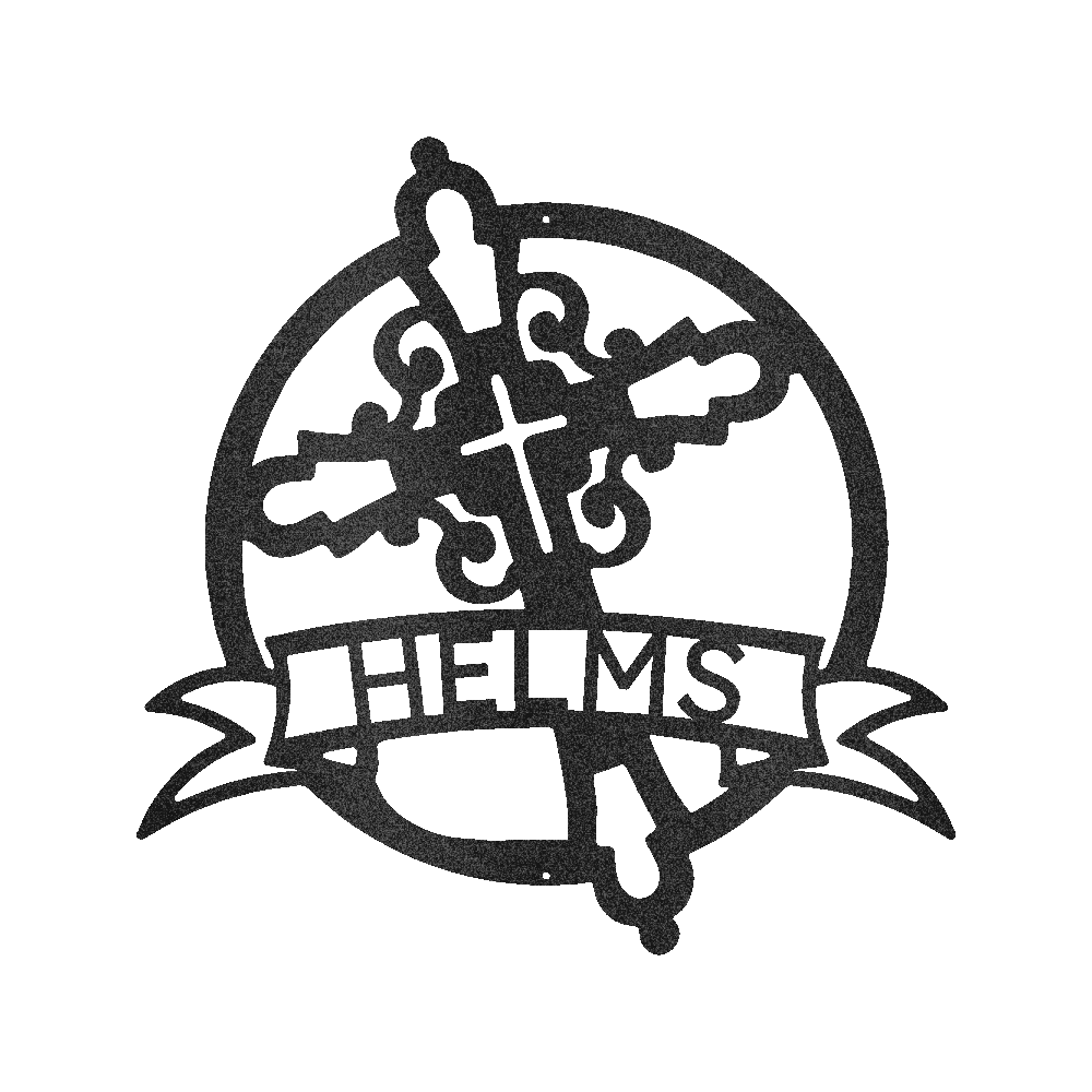 Personalized Catholic Metal Wall Art - Custom Religious Home Decor