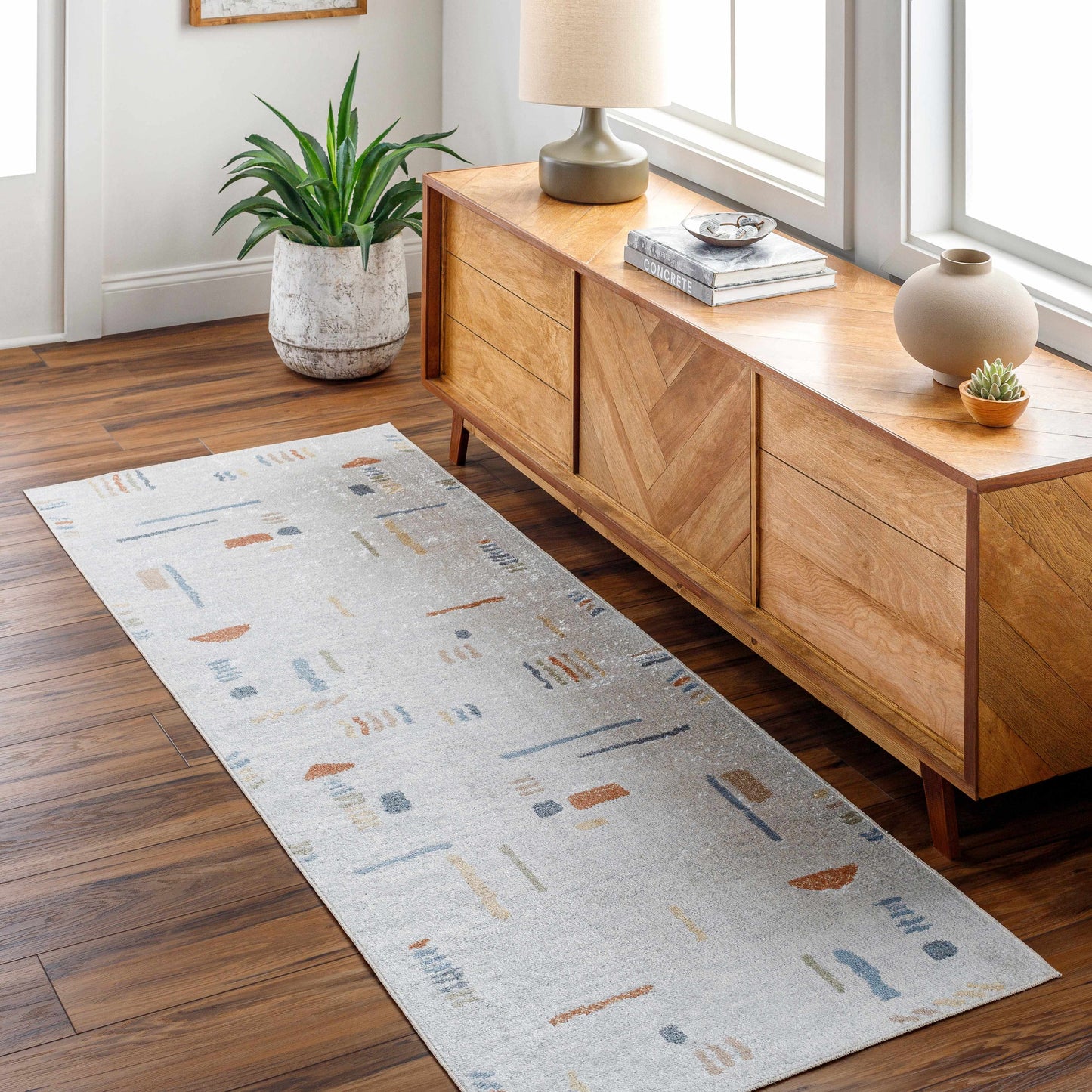 Arnon Luxe Washable Area Rug