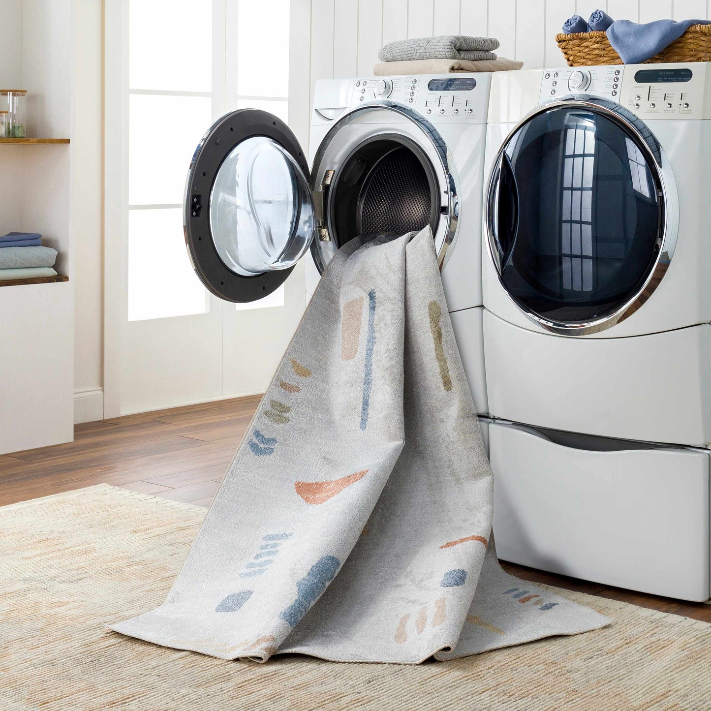 Arnon Luxe Washable Area Rug