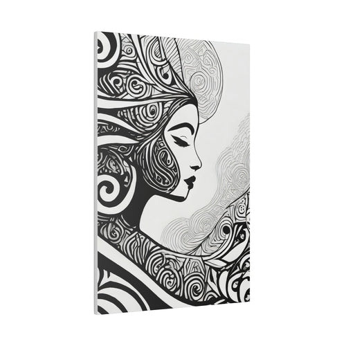 Wall Decor - Giclee Poster Art Print - Female Black Line Art Print