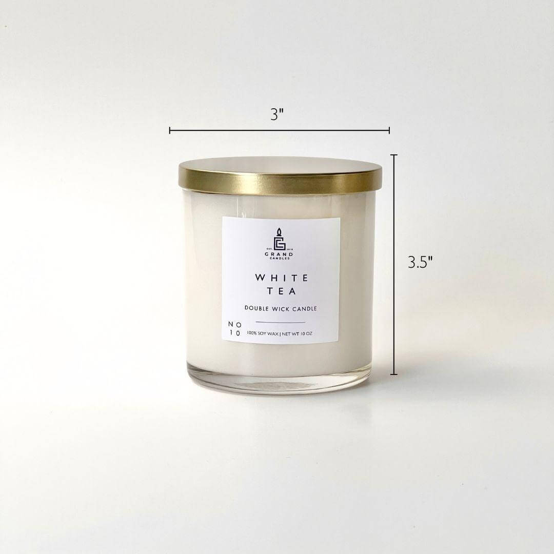 White Tea Tranquility Candle - Spa-Inspired Serenity